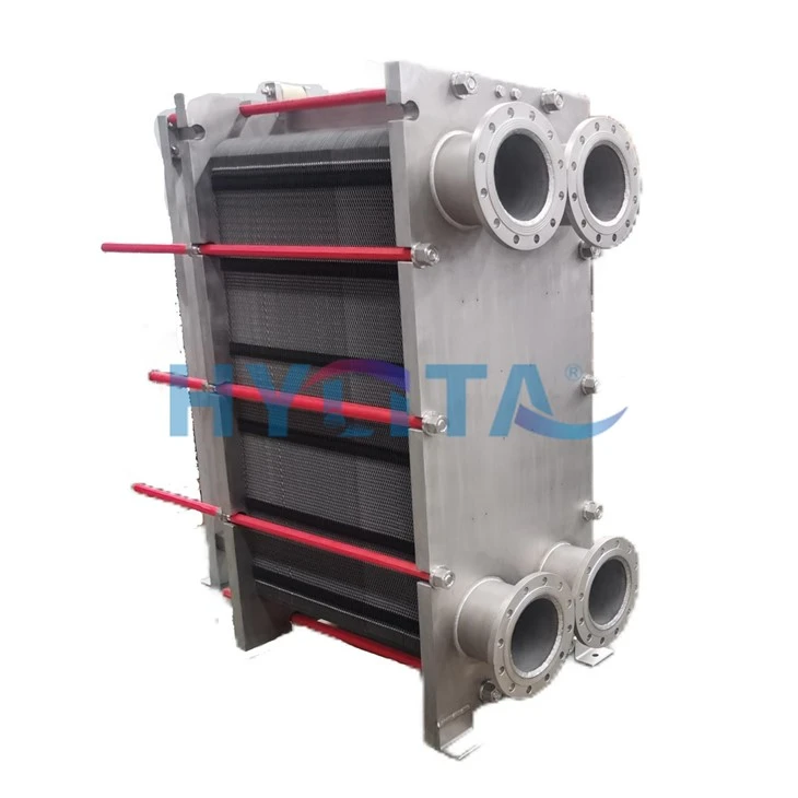 Titanium gasket plak echanjeur chalè